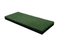 Beaver Tail Hitting Strip (30 x 12in) - The Most Realistic Golf Simulator Hitting Mat Strip for Joint Injury Prevention