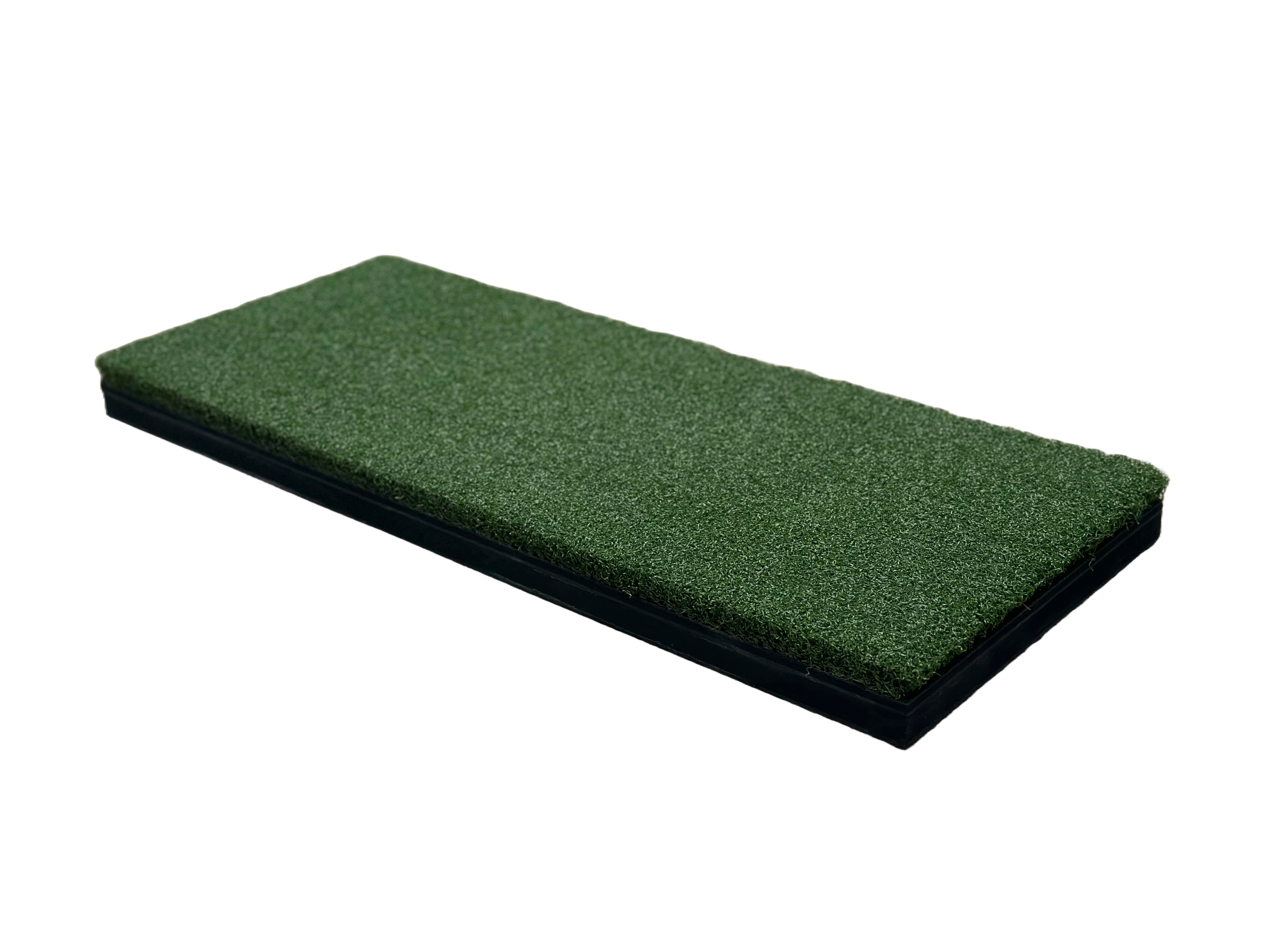 Beaver Tail Hitting Strip (30 x 12in) - The Most Realistic Golf Simulator Hitting Mat Strip for Joint Injury Prevention