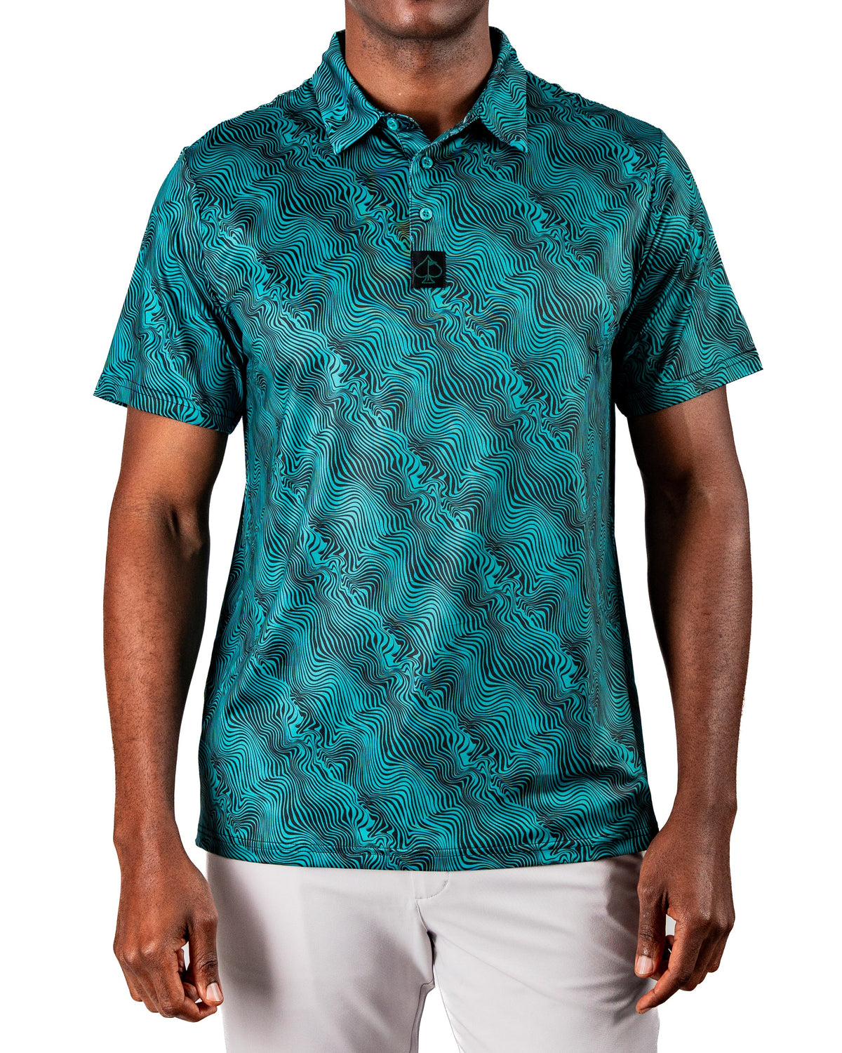 Electric Current Golf Polo