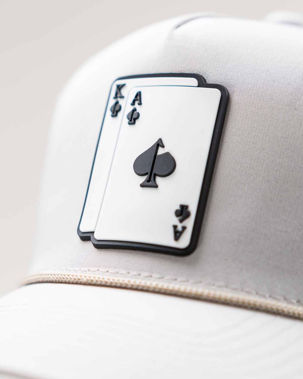 Perforated Golf Rope Hat - AK - Bone