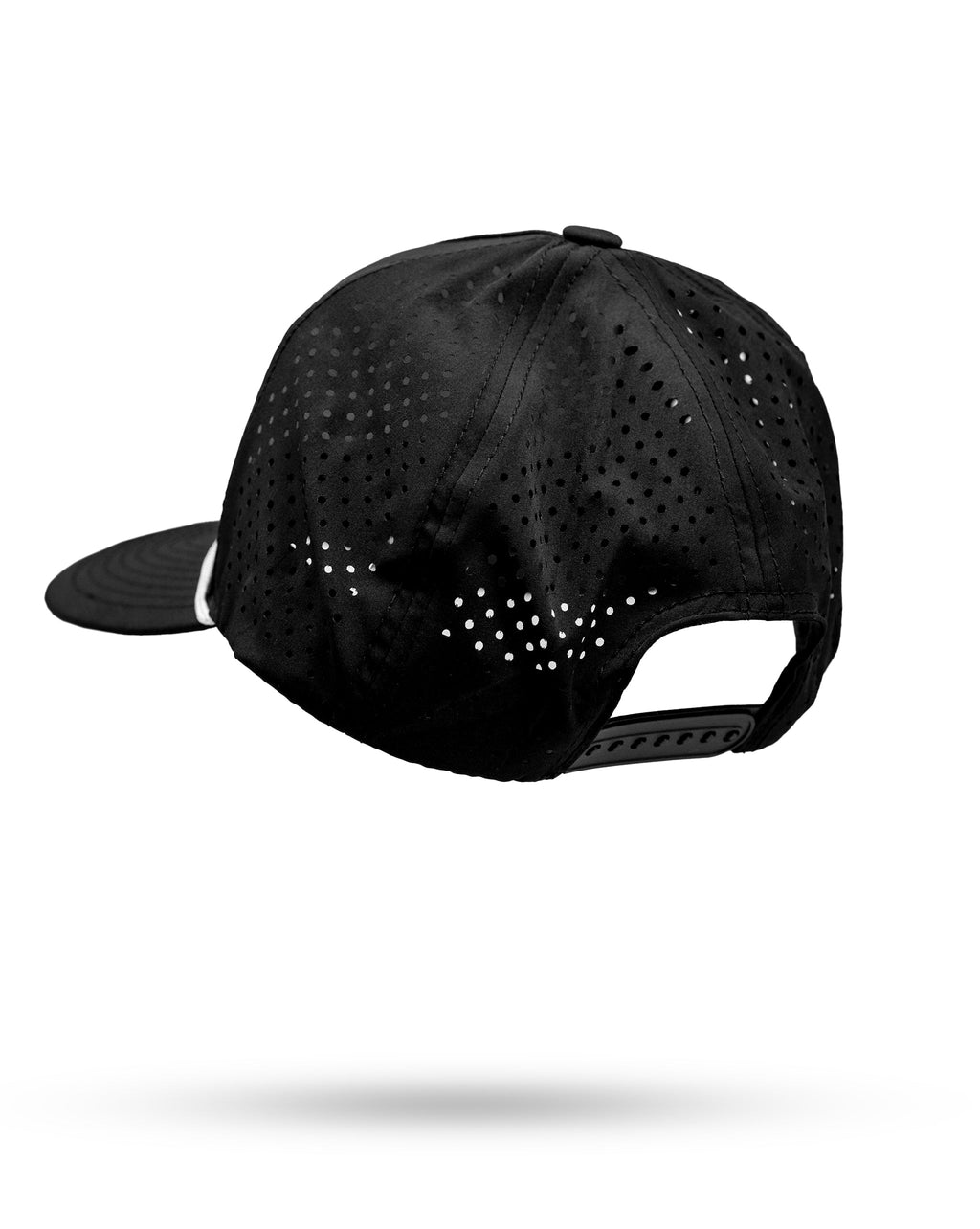 Perforated Golf Rope Hat - Space Golfer - Black