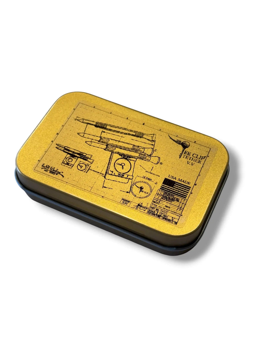 PREORDER: The Tee Clip® Tether V.V – Patent Pending Belt & Waistband Golf Tee Holder