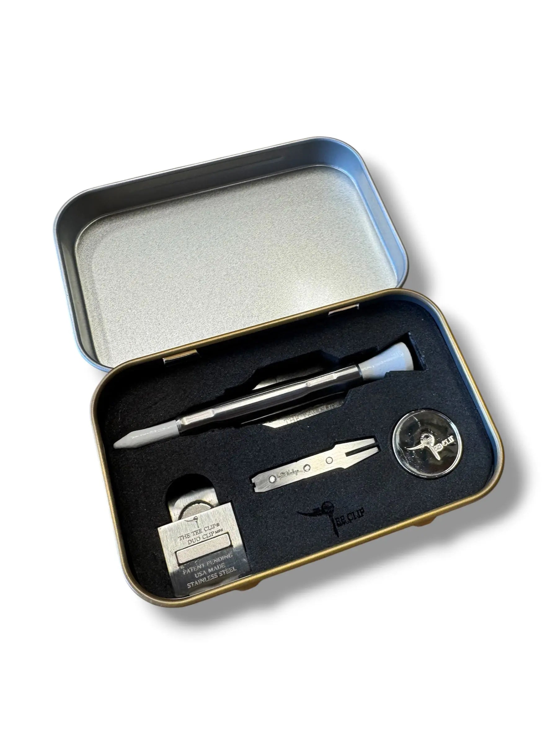 PREORDER: The Tee Clip® MINI V.V – Patent Pending Compact Magnetic Golf Multi-Tool System