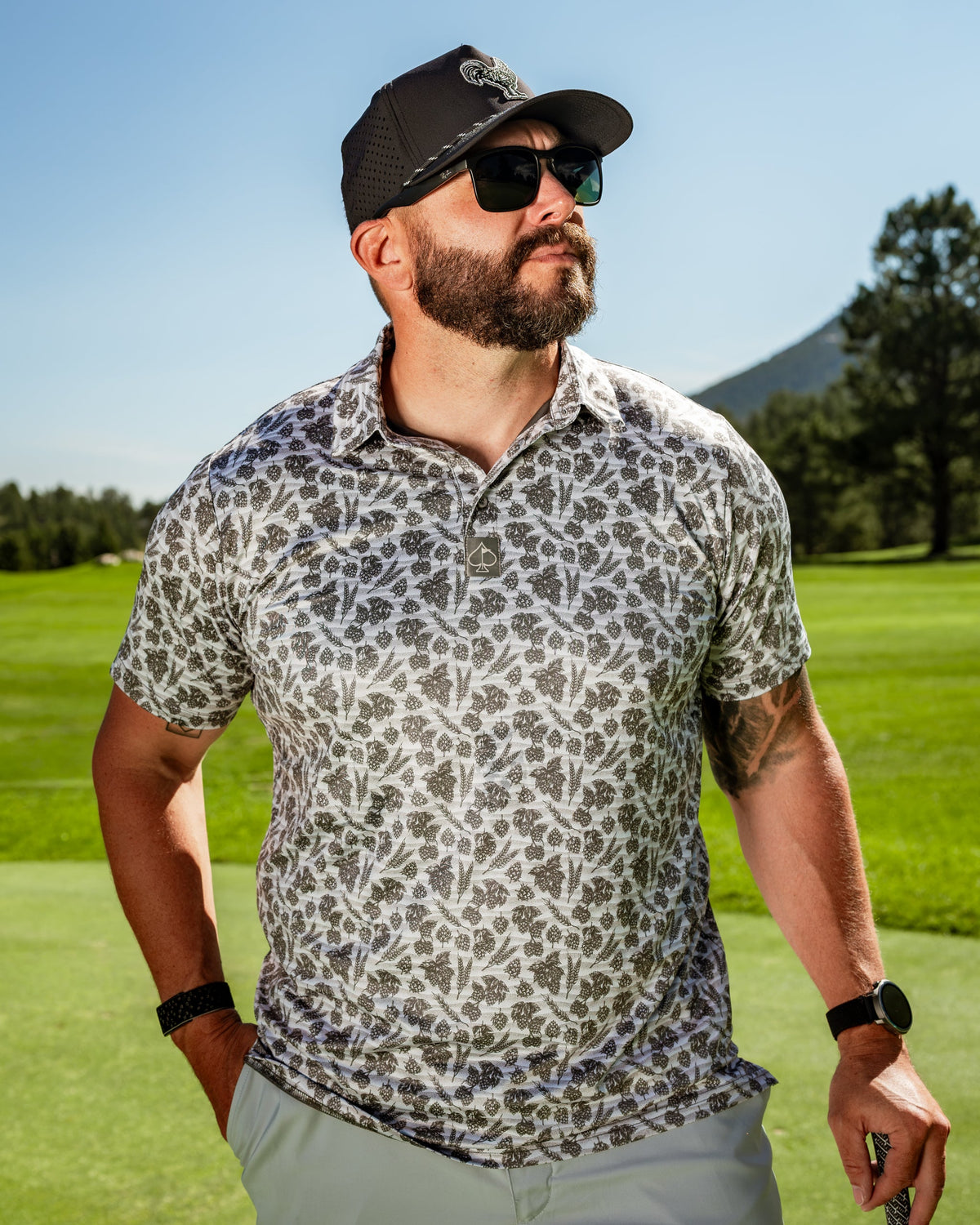 Hops & Barley Golf Polo