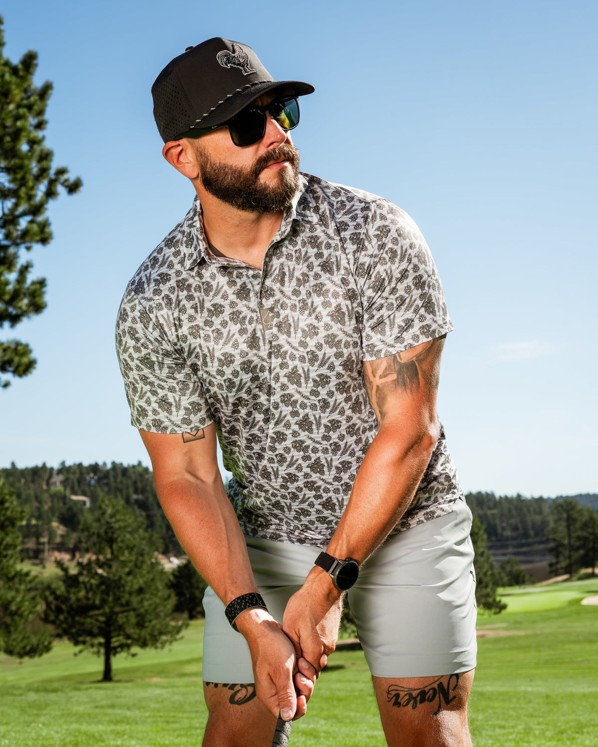 Hops & Barley Golf Polo