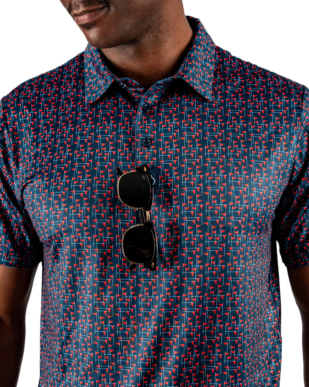 Flag Stick - USA Golf Polo