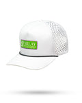Perforated Golf Rope Hat - Parlay Investment Group - White