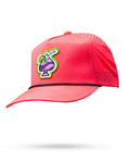 Perforated Golf Rope Hat - Transfusion Highlighter Pink