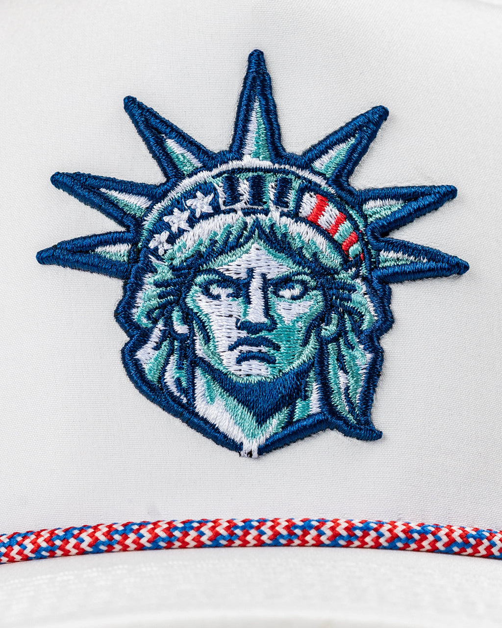 Perforated Golf Rope Hat - Statue of Liberty