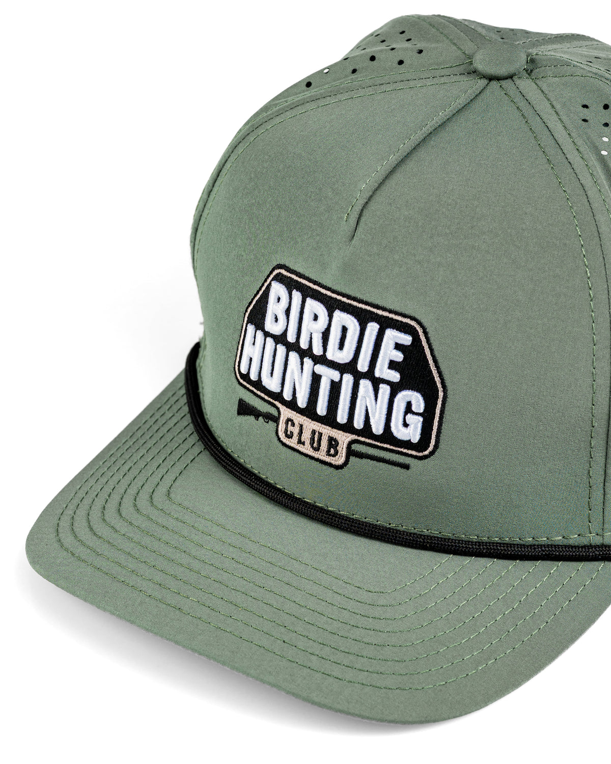 Perforated Golf Rope Hat - Birdie Hunting Club