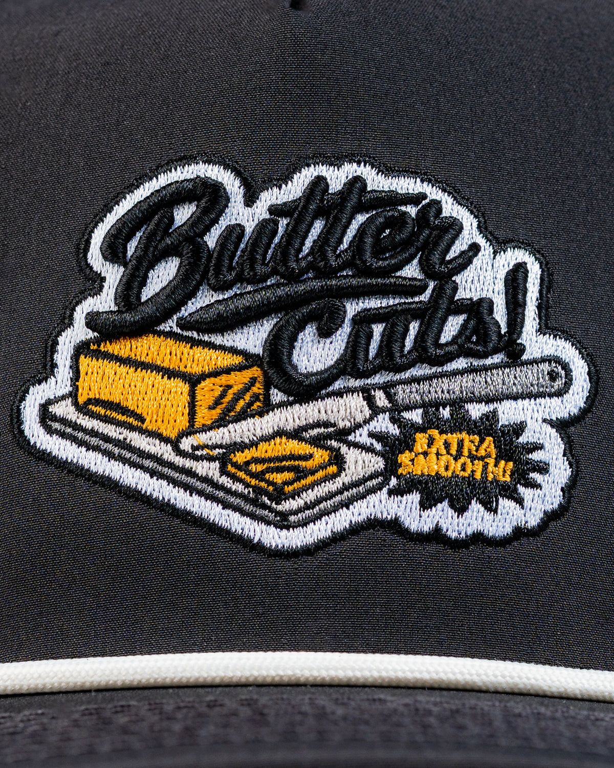 Perforated Golf Rope Hat - Butter Cut