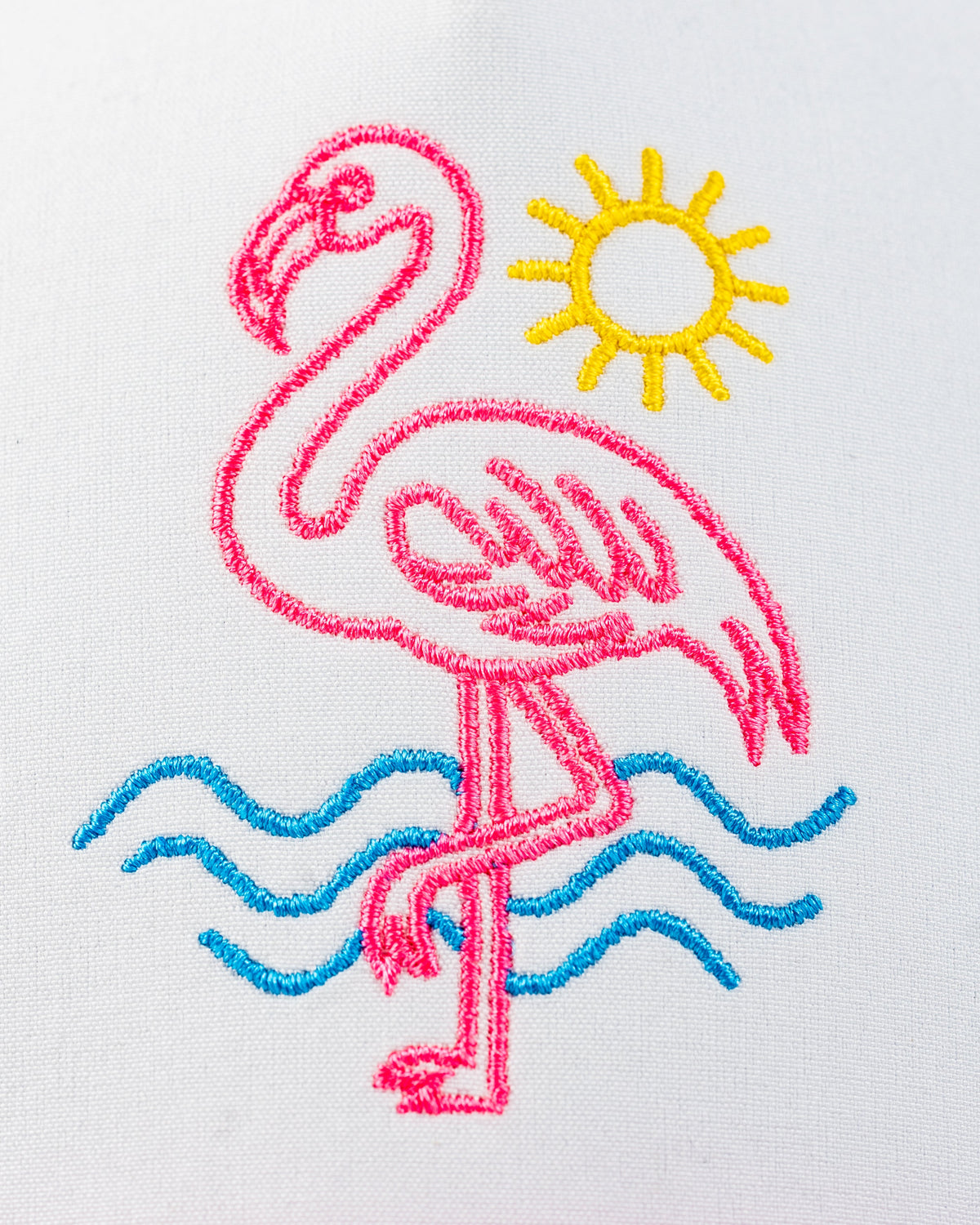 Perforated Golf Rope Hat - Flamingo