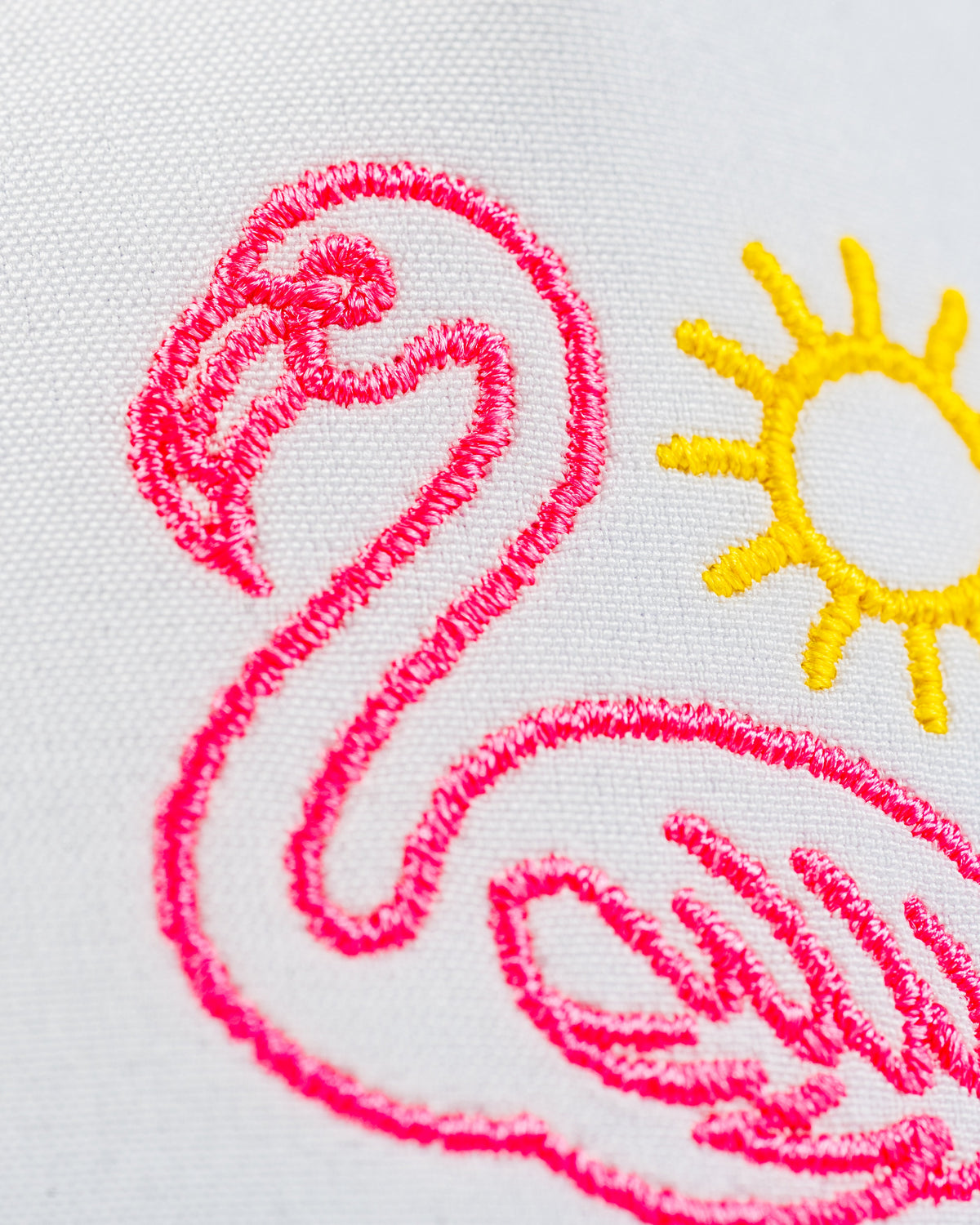 Perforated Golf Rope Hat - Flamingo