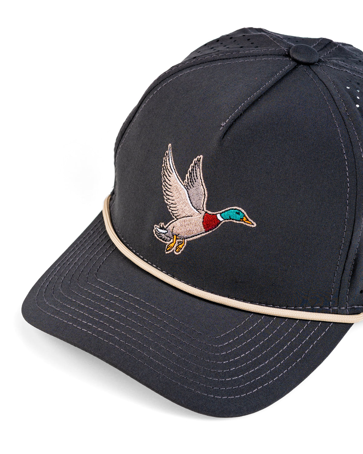 Perforated Golf Rope Hat - Mallard