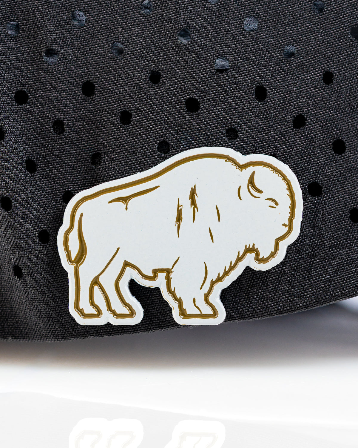 Perforated Golf Rope Hat - Great White Buffalo
