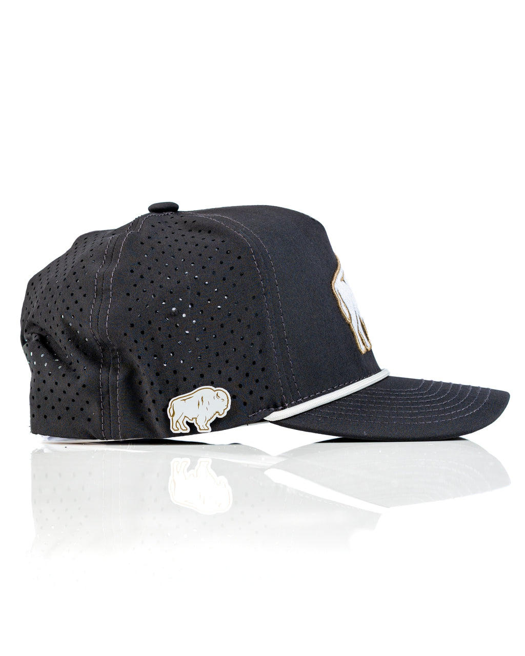 Perforated Golf Rope Hat - Great White Buffalo