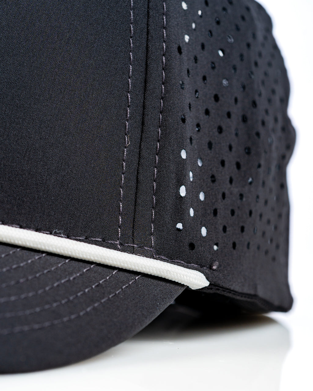 Perforated Golf Rope Hat - Great White Buffalo
