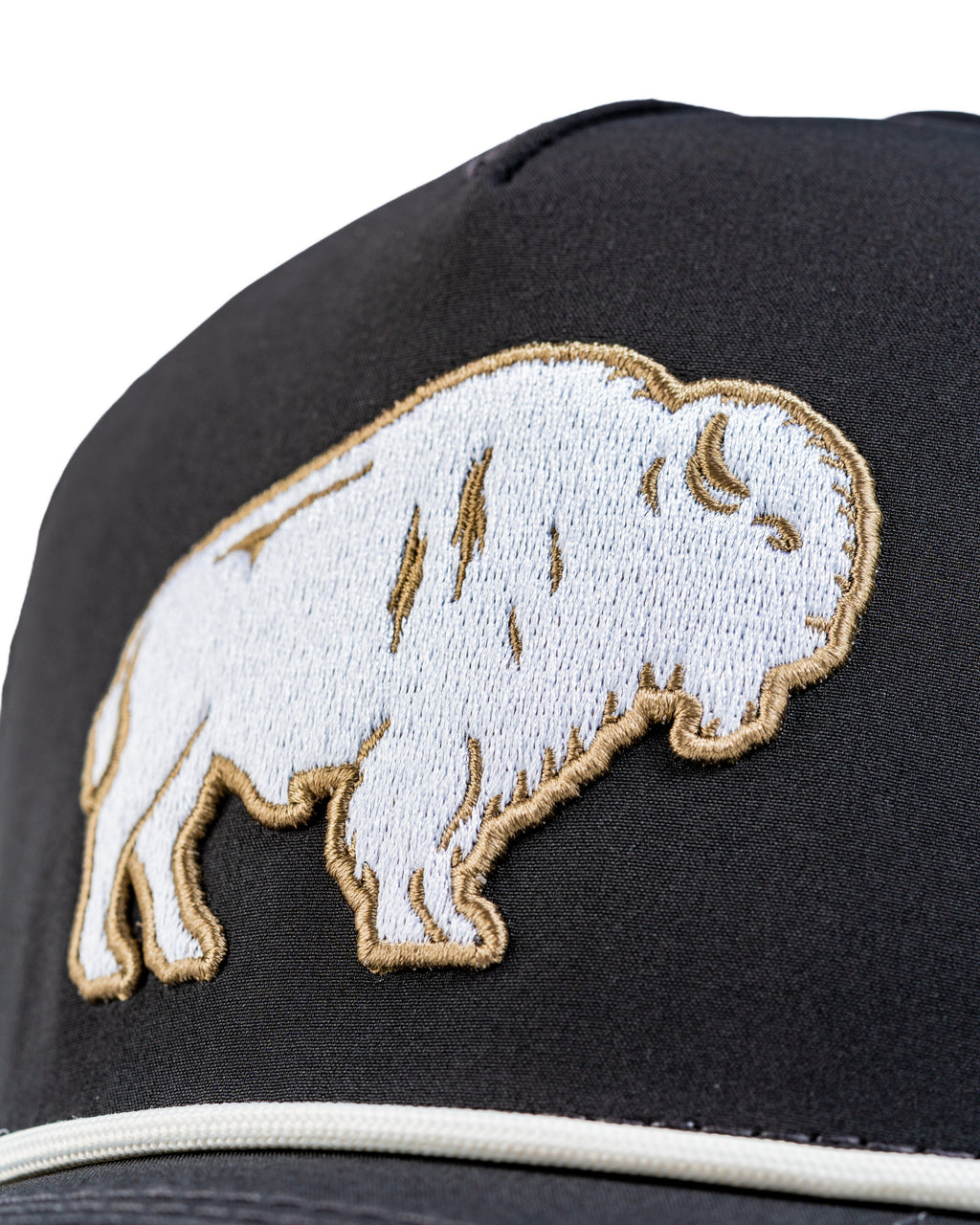 Perforated Golf Rope Hat - Great White Buffalo