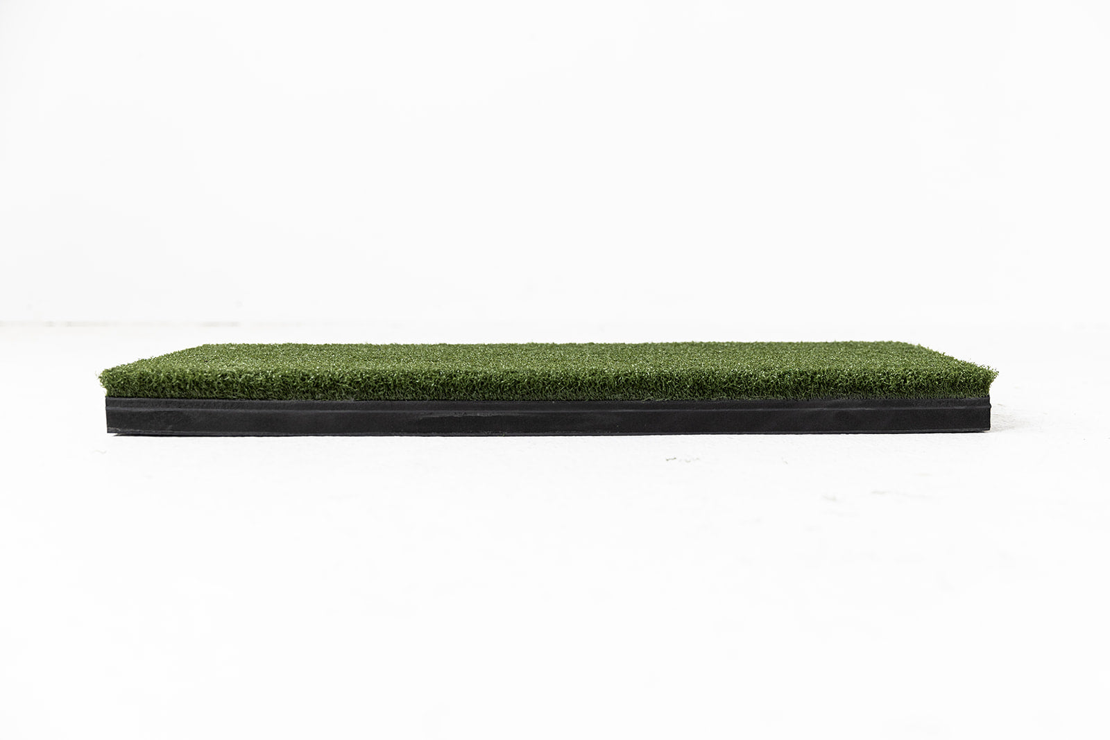 Beaver Tail Double Wide Golf Simulator Mat (4ft x 8.25ft) with the Most Realistic Hitting Strip Insert for Joint Injury Prevention
