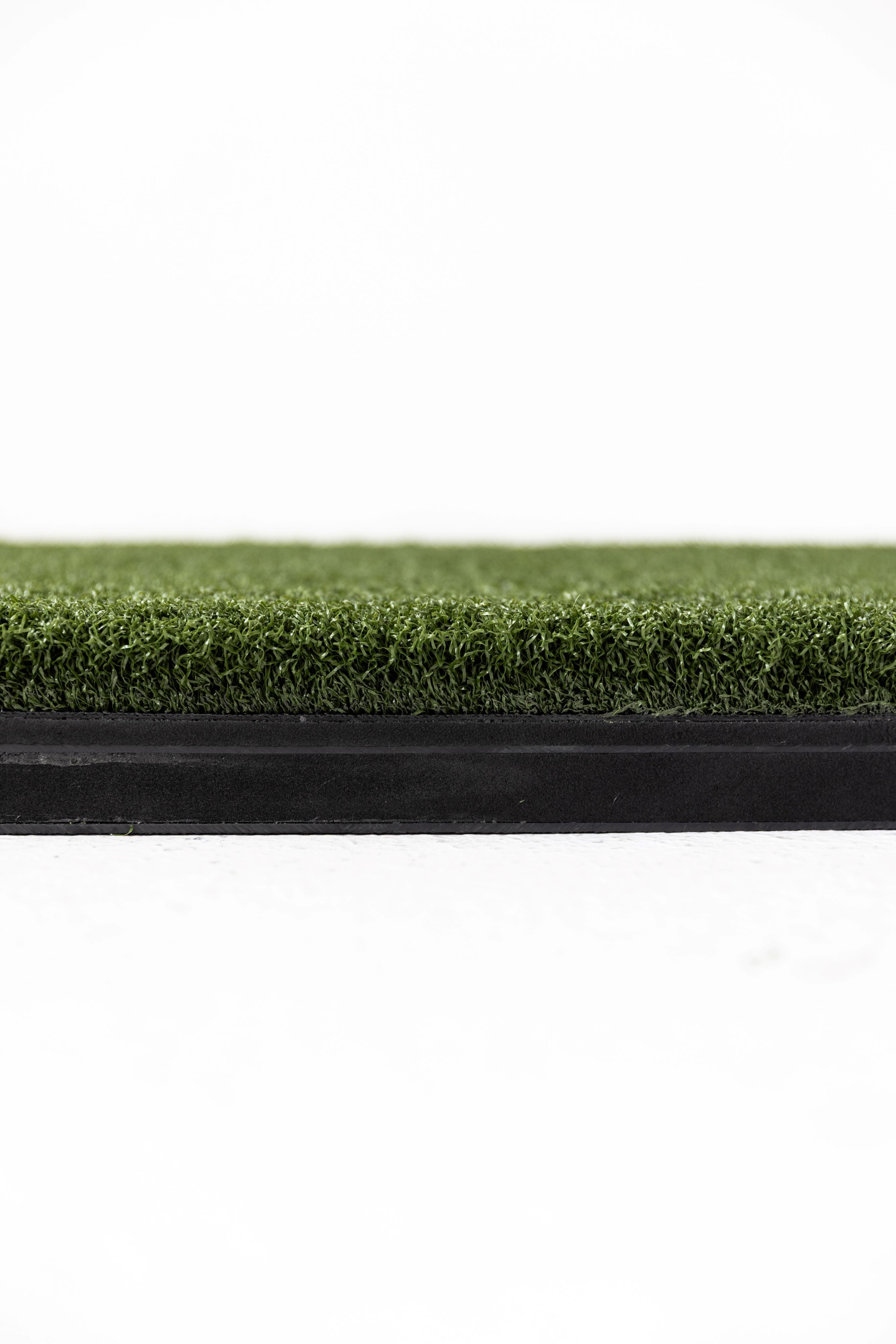 Beaver Tail Hitting Strip (30 x 12in) - The Most Realistic Golf Simulator Hitting Mat Strip for Joint Injury Prevention