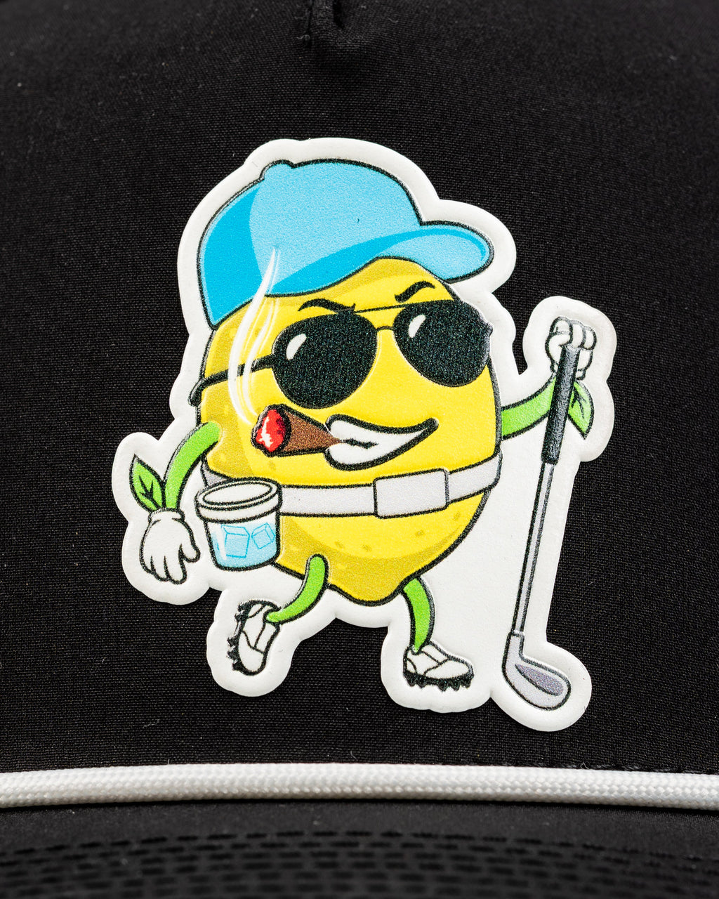 Lemon Guy - Perforated Golf Rope Hat