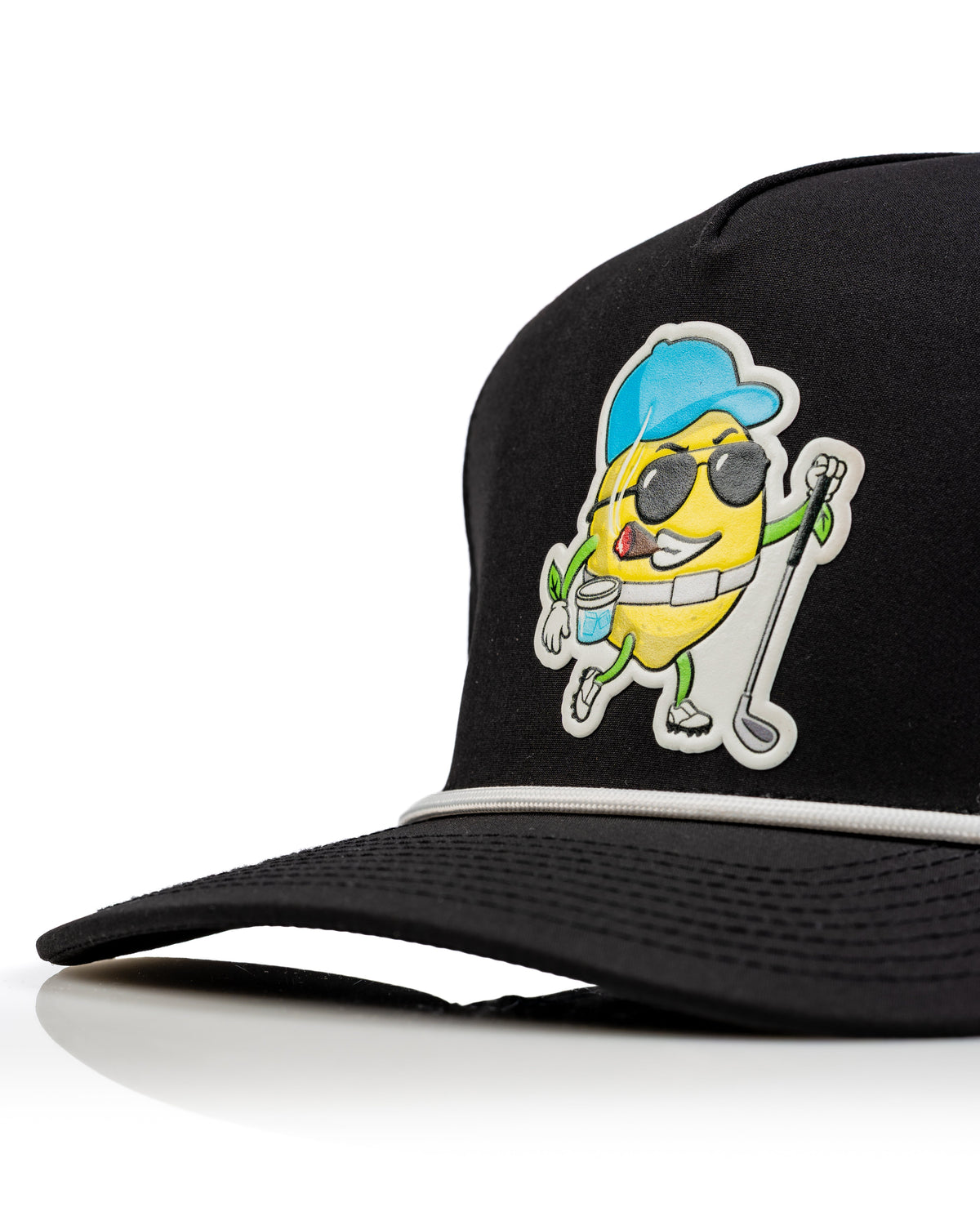 Lemon Guy - Perforated Golf Rope Hat