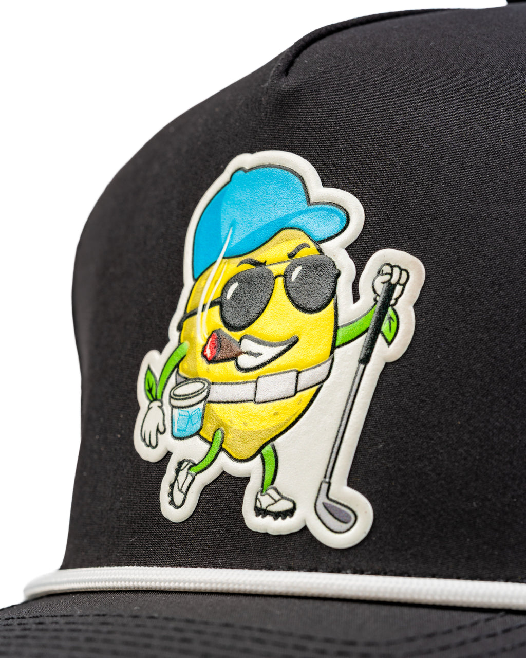 Lemon Guy - Perforated Golf Rope Hat
