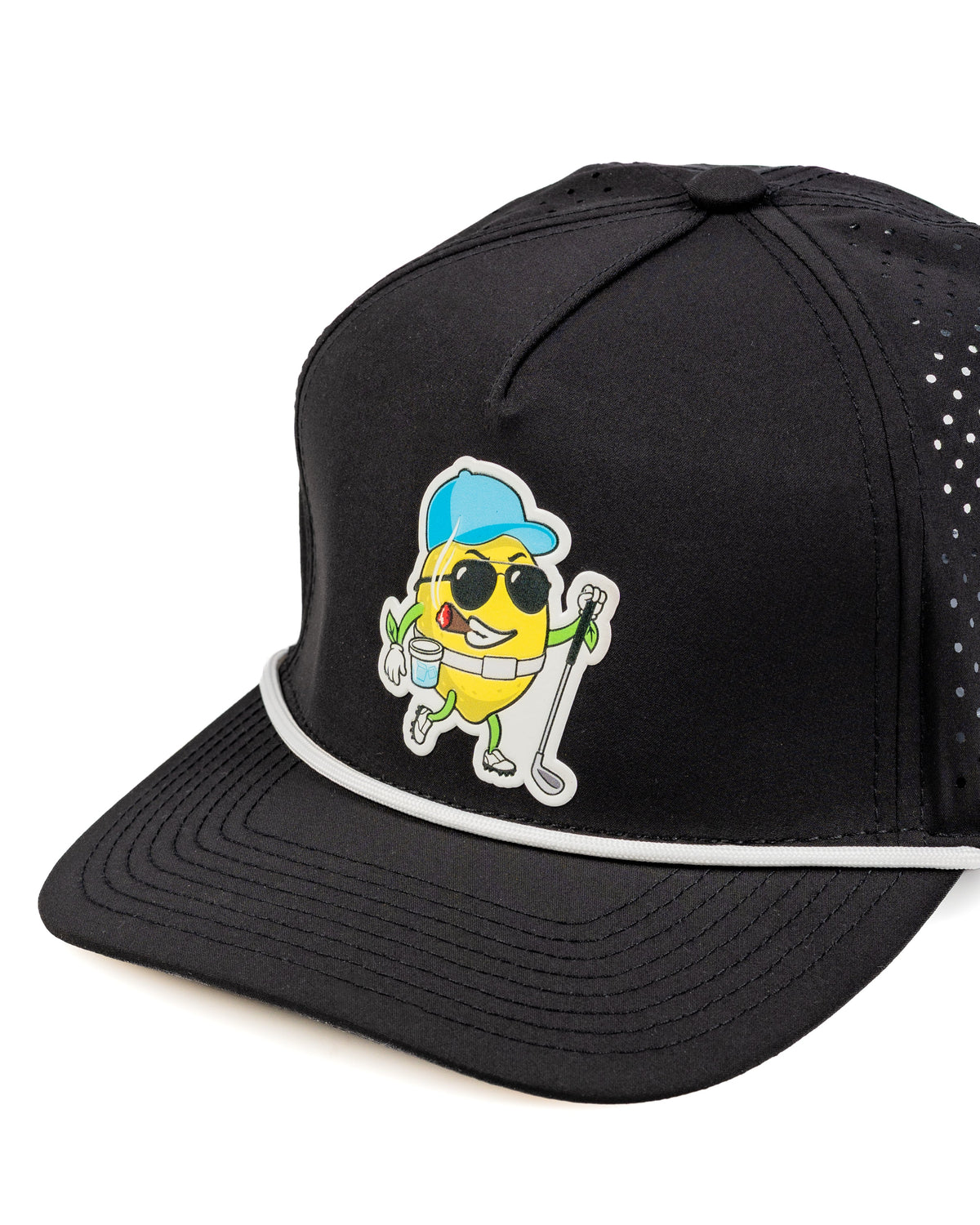 Lemon Guy - Perforated Golf Rope Hat