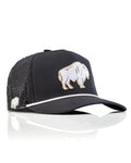 Perforated Golf Rope Hat - Great White Buffalo