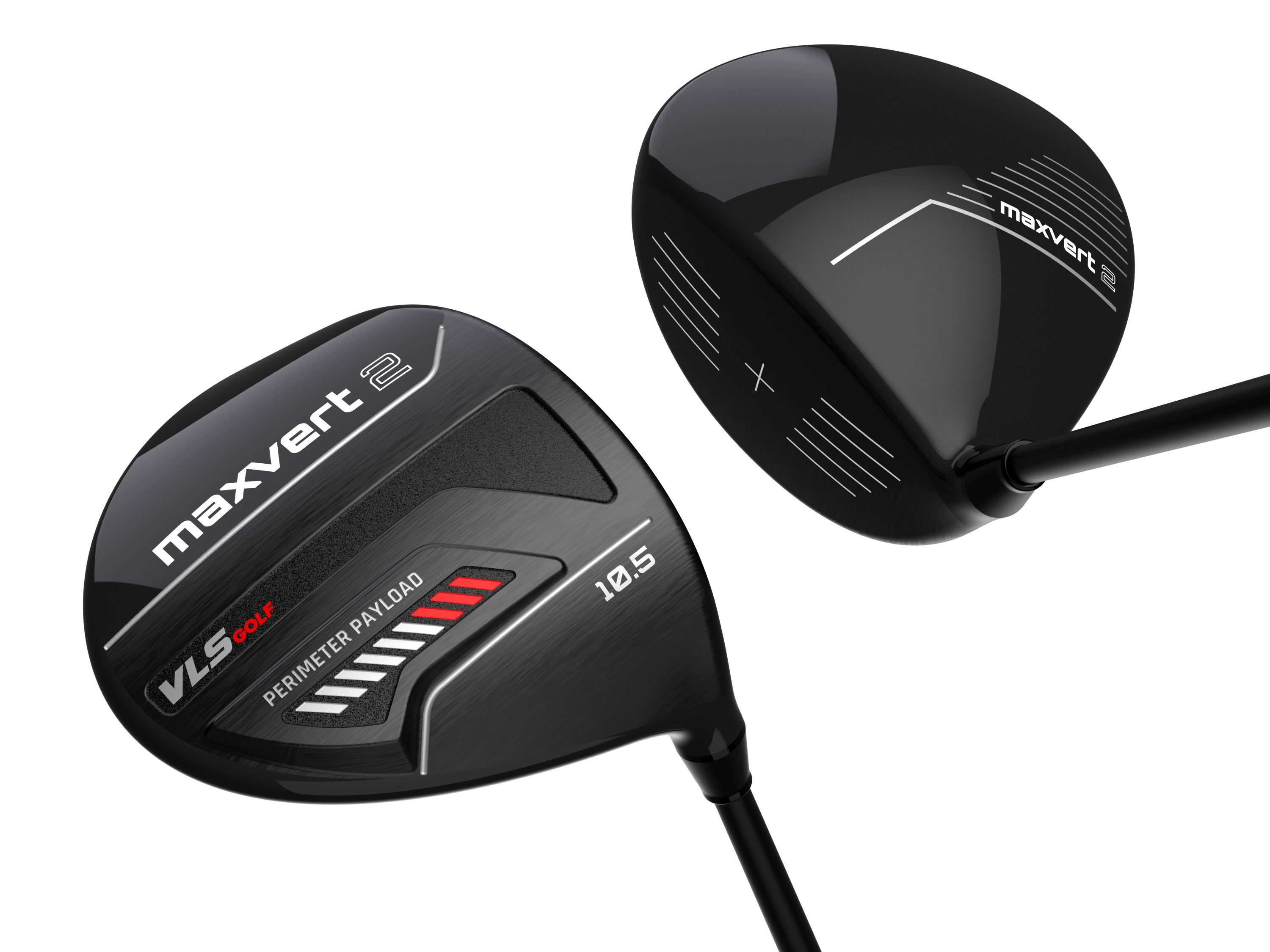 Maxvert 2 Driver and 3 Hybrids Bundle(18/22/26 Degree Hybrids)